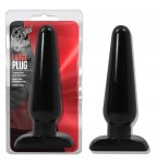 Hard Steel Large Plug Black