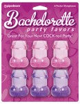 Bp Pecker Shotglasses 6pc