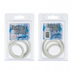 Rubber Ring White 3pc Set