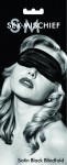 S&m Satin Black Blindfold