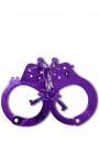 Fetish Fantasy Anodized Cuffs Purple